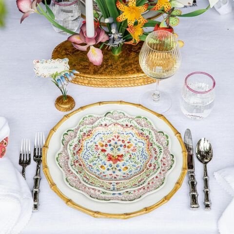 Bamboo Charger/Platter - Natural