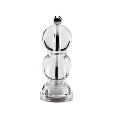 Clear Icy Mini Bob Salt or Pepper Mill