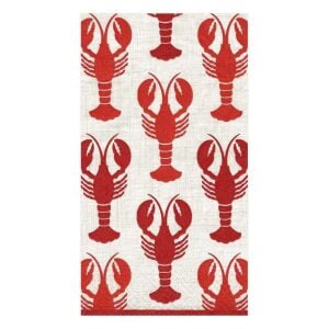 Lobsters Paper Guest Towel Napkins 15 Per Package