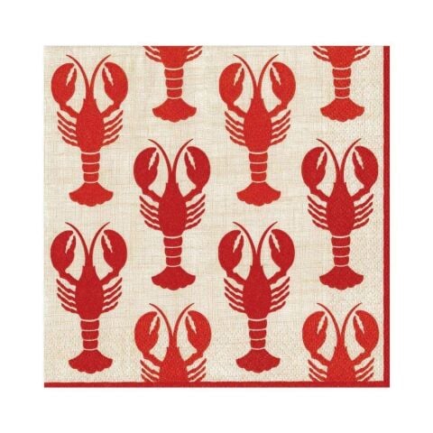 Lobsters Paper Luncheon Napkins - 20 Per Package