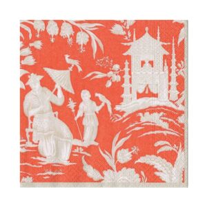 Silk Road Toile Mandarin Öğle Yemeği Peçetesi 20li Paket