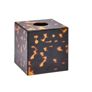 Tortoiseshell Kare Dekoratif Kutu