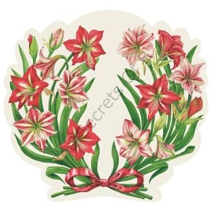 Kalıp Kesim Amaryllis Kağıt Amerikan Servis
