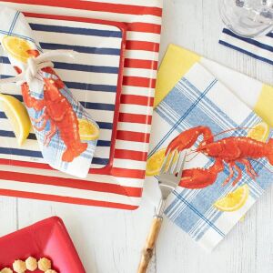 Lobster Bake Öğle Yemeği Peçetesi 20li Paket