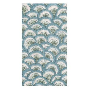 Pontchartrain Scallop Blue Guest Towel Napkins  15 Per Package