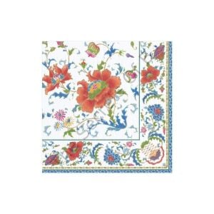 Chinese Ceramic Kokteyl Peçetesi Beyaz 20li Paket