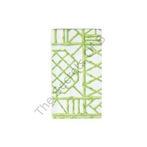 Bamboo Screen Yosun Yeşili Kağıt Dokulu Misafir Peçetesi 12li Paket