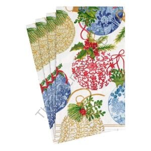 Porcelain Ornaments Öğle Yemeği Peçetesi 20li Paket