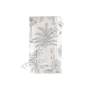 Southern Palms Keten ve Beyaz Misafir Peçetesi 15li Paket