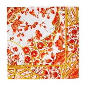 Gilded Porcelain Mercan Öğle Yemeği Peçetesi 20li Paket