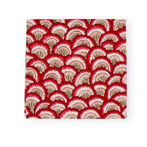 Pontchartrain Scallop Kırmızı Öğle Yemeği Peçetesi 20li Paket