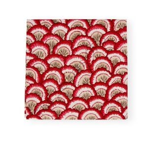 Pontchartrain Scallop Kırmızı Öğle Yemeği Peçetesi 20li Paket