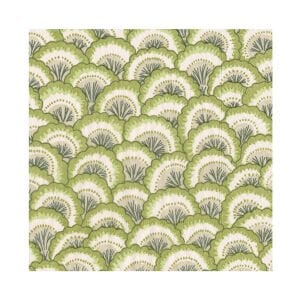 Pontchartrain Scallop Green Cocktail Napkins - 20 Per Package
