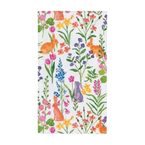 Bunny Field Guest Towel Napkins  15 Per Package