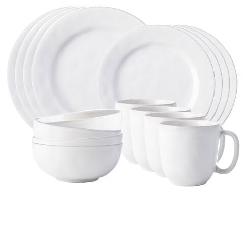 Puro 16pc Place Setting - Whitewash (KS01/10, KS02/10, KS07/10, KS46/10)