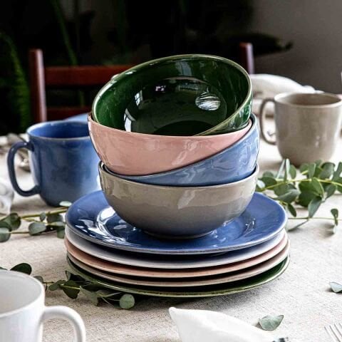 Puro 16pc Place Setting - Blush (KS01/51, KS02/51, KS07/51, KS46/51)