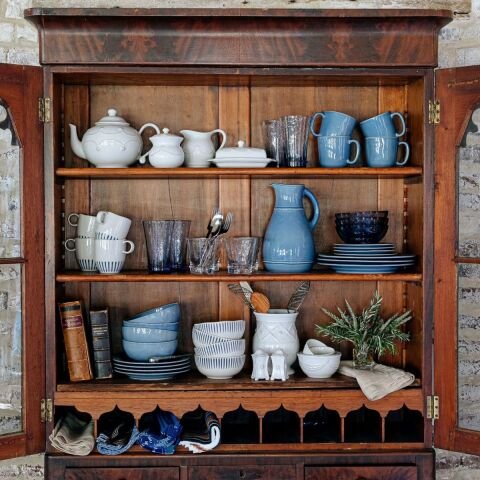 Puro Ceramic Pitcher - Chambray