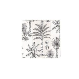 Southern Palms Keten ve Beyaz Kokteyl Peçetesi 20li Paket