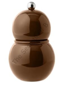 Bobbin Çikolata Rengi Lake Tuz ve Karabiber Öğütücü 12 cm