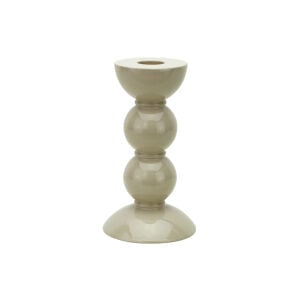 Bobbin Cappuccino Dekoratif Şamdan