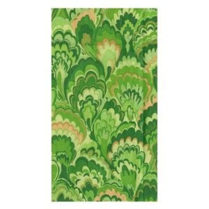 Marbled Ceramica Green Guest Towels - includes 15 Guest Towels