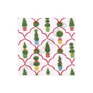 Petit Jardin De Noel Kokteyl Peçetesi 20 Kokteyl Peçetesi