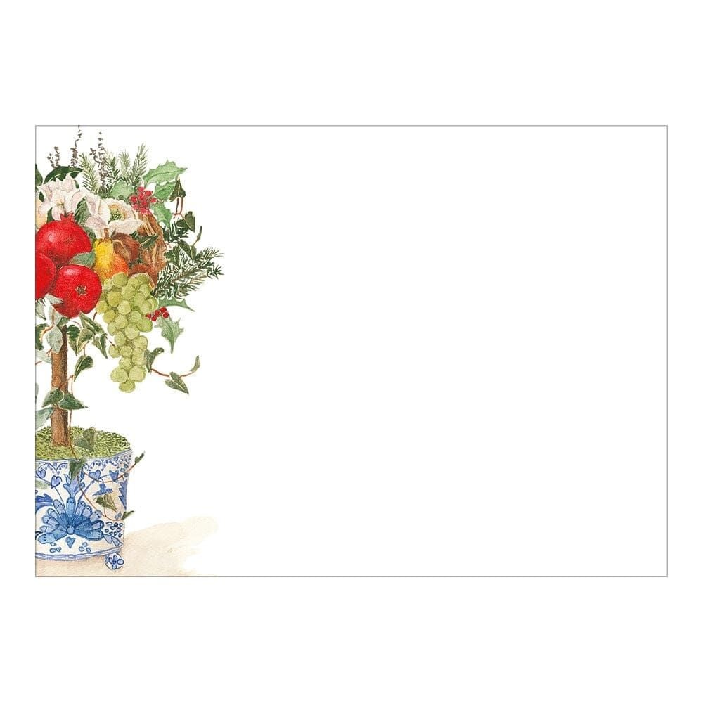 Fruit Topiary Correspondence Cards  12 Per Package