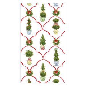 Petit Jardin De Noel Misafir Peçetesi 15 Misafir Peçetesi
