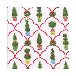 Petit Jardin De Noel Öğle Yemeği Peçetesi 20 Öğle Yemeği Peçetesi