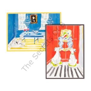 Dana Gibson Interiors Kutulu Not Kartı 8 Not Kartı ve 8 Zarf Seti