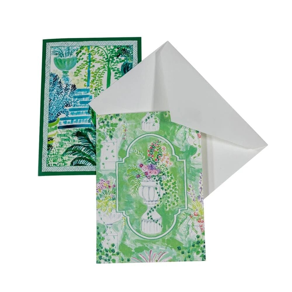 Garden Sketches Assorted Boxed Note Cards  8 Note Cards & 8 Envelopes