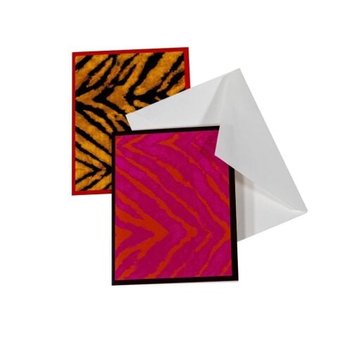 Go Wild Assorted Boxed Note Cards  10 Note Cards & 10 Envelopes