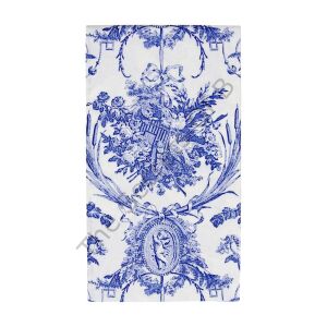 Romantic Toile Mavi Misafir Peçetesi 15li Paket