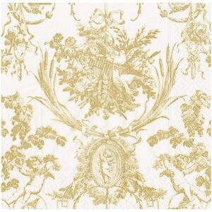 Romantic Toile Gold Yemek Peçetesi 20li Paket