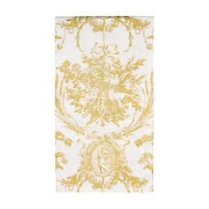 Romantic Toile Gold Guest Towel Napkins - 15 Per Package