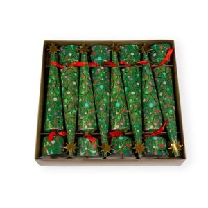Merry And Bright Christmas Cone Crackers - 8 Per Box