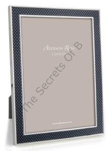 Karbon Fiber Desenli Silver Fotoğraf Çerçevesi 10 × 15 cm