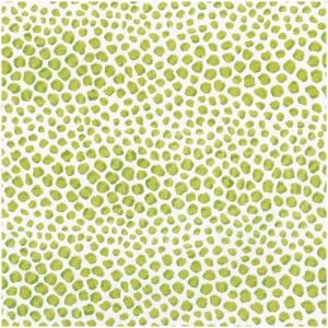 Just Spots Lime Gift Wrap - One 30'' X 8' Roll