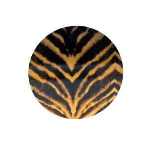 Go Wild Tabletop Round Lacquer Placemat  15'' Diameter