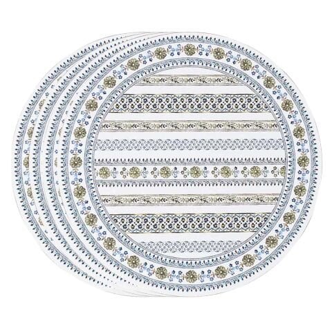 Seville Stripe Placemat Set/4 - Green