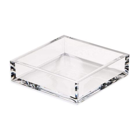 Acrylic Luncheon Napkin Holder in Crystal Clear 1 Each