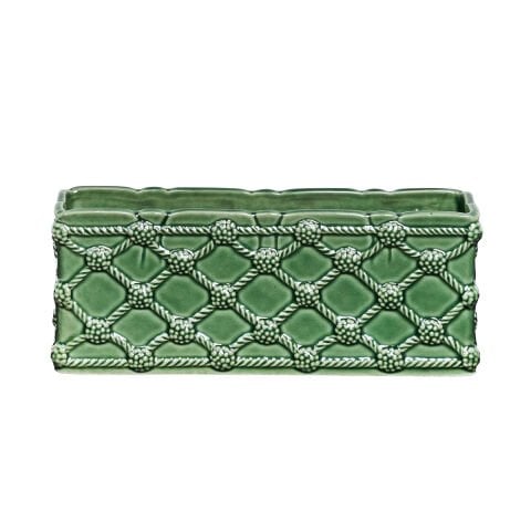 Berry & Thread Petite Parterre Garden 8'' Planter Set/2 - Basil