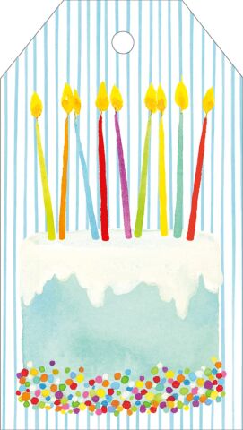 Hangtag Brithday cake us