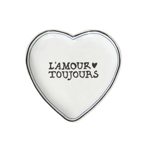 L'Amour Toujours 7'' Heart Tray