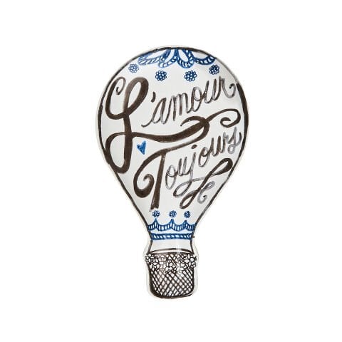 L'Amour Toujours 6'' Hot Air Balloon Tray