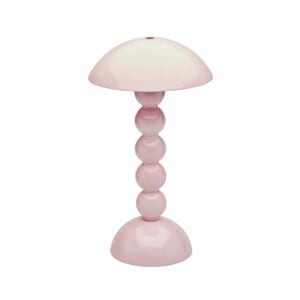 Bobbin LED Pale Pembe Şarjlı LED Masa Lambası