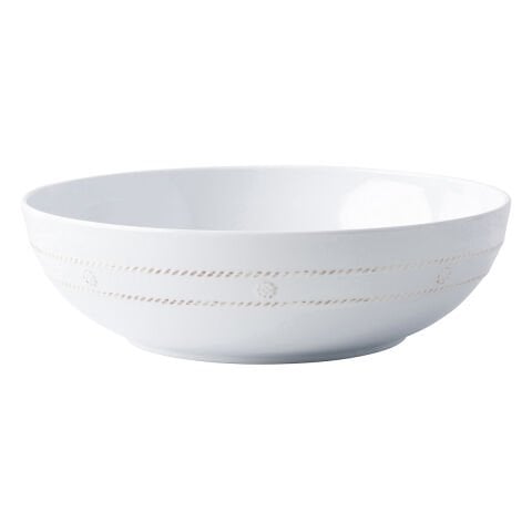 Berry & Thread Melamine 12'' Bowl - Whitewash