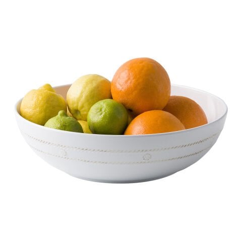 Berry & Thread Melamine 12'' Bowl - Whitewash