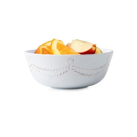 Berry & Thread Melamine Cereal/Ice Cream Bowl - Whitewash